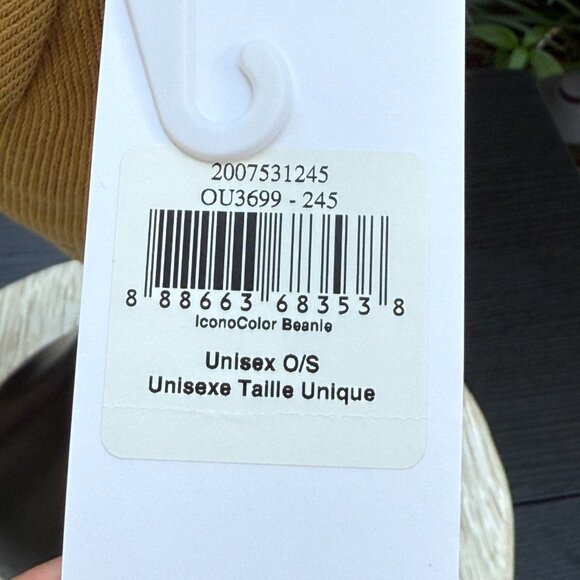 Mountain Hardwear IcnoColor Beanie Unisex O/S Cap Reversible Tan Camouflage New - Picture 6 of 7